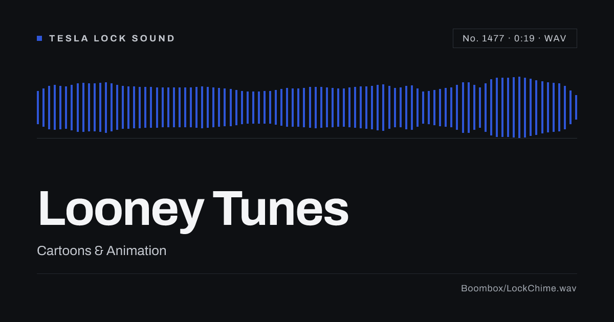 Looney Tunes Sound Effect: Free WAV Download